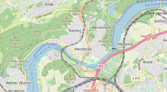 FitnessStudio auf Karte