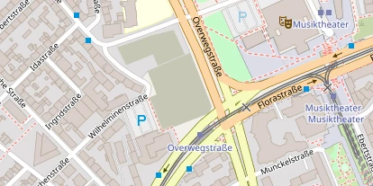 FitnessStudio auf Satellitenbild