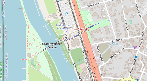 FitnessStudio auf Satellitenbild