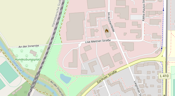 FitnessStudio auf Satellitenbild