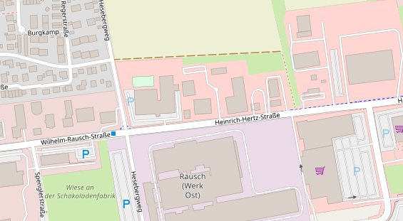 FitnessStudio auf Satellitenbild