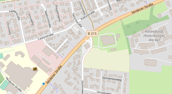 FitnessStudio auf Satellitenbild