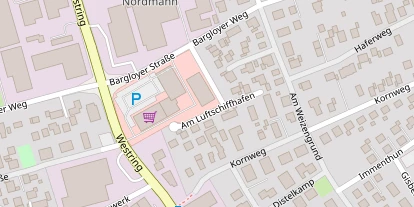 FitnessStudio auf Satellitenbild