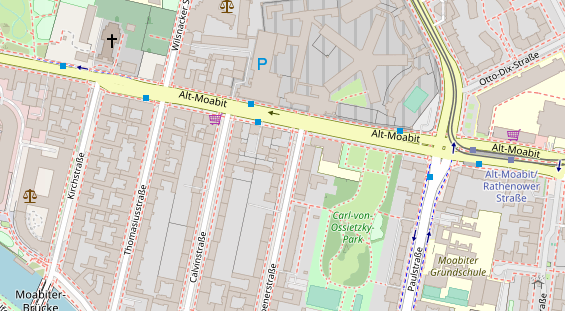 Trainings-Location auf Karte