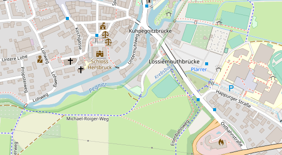 Trainings-Location auf Karte