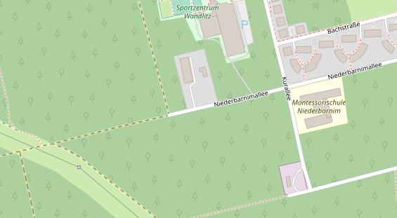 FitnessStudio auf Satellitenbild