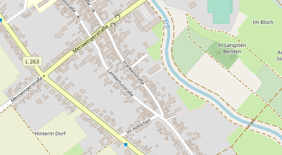 FitnessStudio auf Satellitenbild