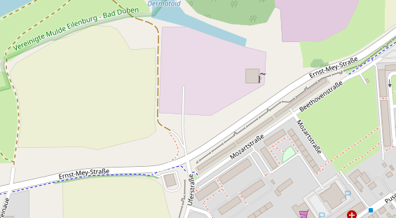 FitnessStudio auf Satellitenbild