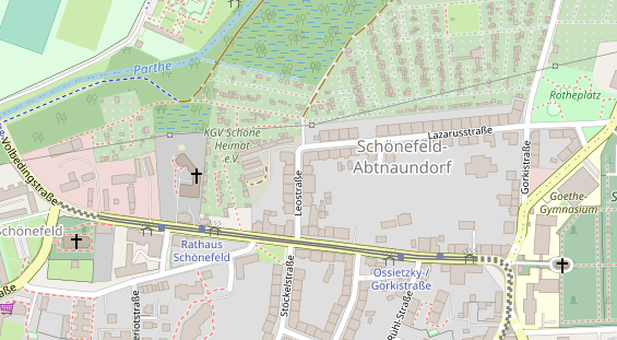 FitnessStudio auf Satellitenbild