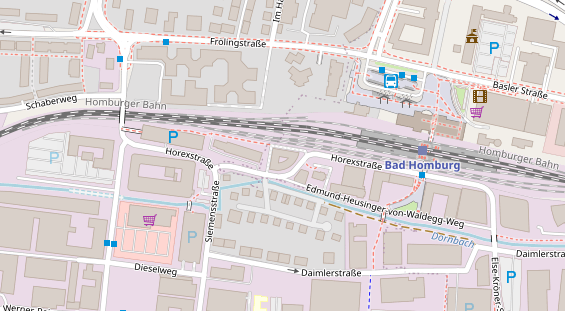 Trainings-Location auf Karte