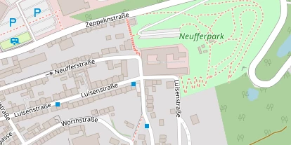FitnessStudio auf Satellitenbild