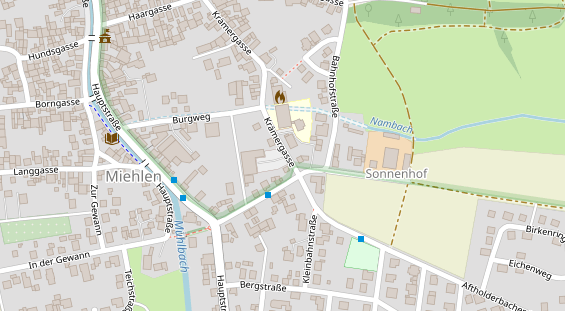 FitnessStudio auf Satellitenbild