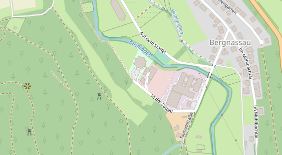 FitnessStudio auf Satellitenbild