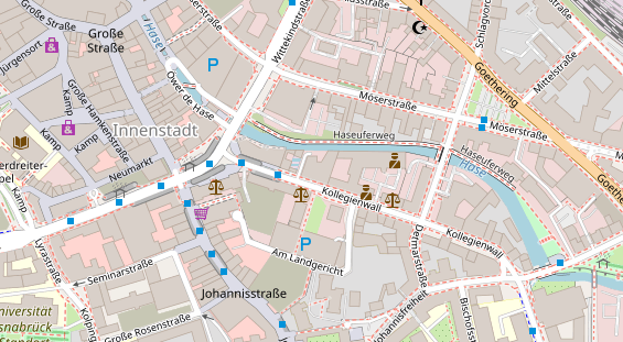 Trainings-Location auf Karte