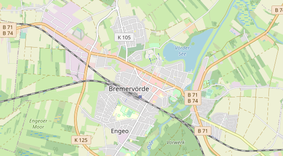 FitnessStudio auf Karte