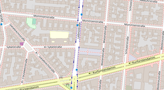 FitnessStudio auf Satellitenbild