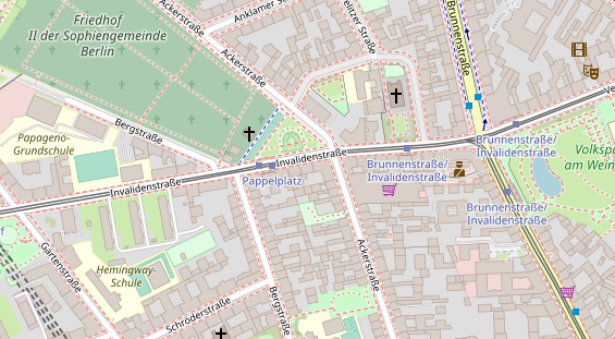 FitnessStudio auf Satellitenbild