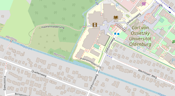 FitnessStudio auf Satellitenbild