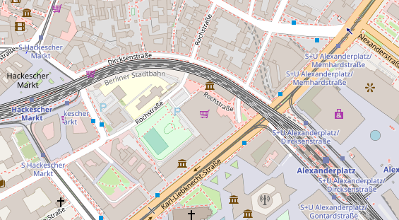 Trainings-Location auf Karte