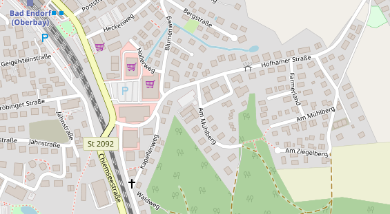 Trainings-Location auf Karte