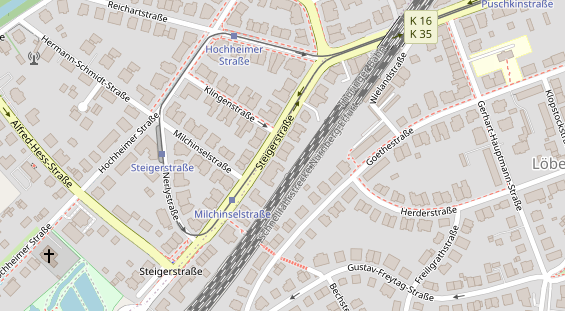 FitnessStudio auf Satellitenbild