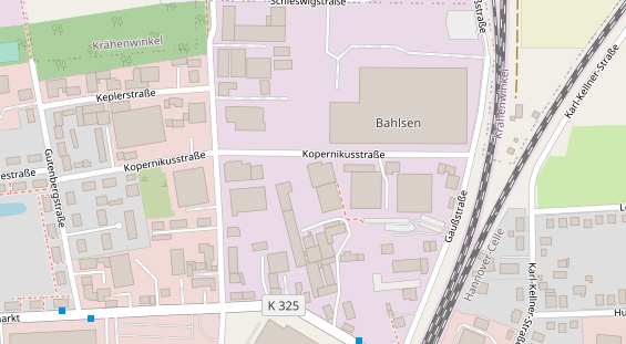 FitnessStudio auf Satellitenbild