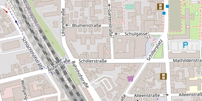 FitnessStudio auf Satellitenbild