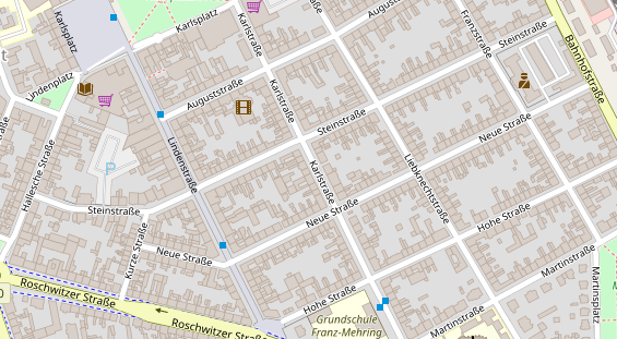 FitnessStudio auf Satellitenbild