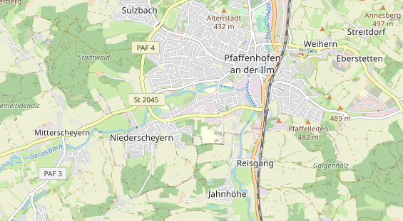 FitnessStudio auf Karte