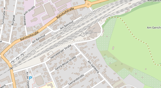 FitnessStudio auf Satellitenbild