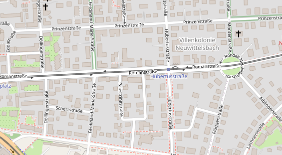 FitnessStudio auf Satellitenbild