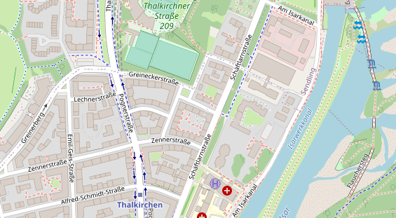 Trainings-Location auf Karte