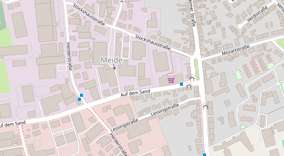 FitnessStudio auf Satellitenbild