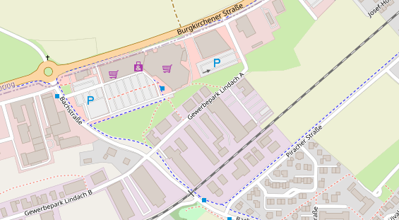 Trainings-Location auf Karte