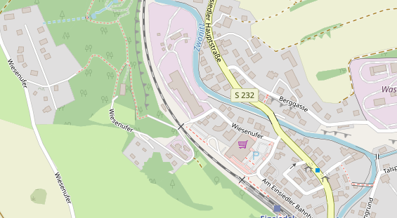 Trainings-Location auf Karte