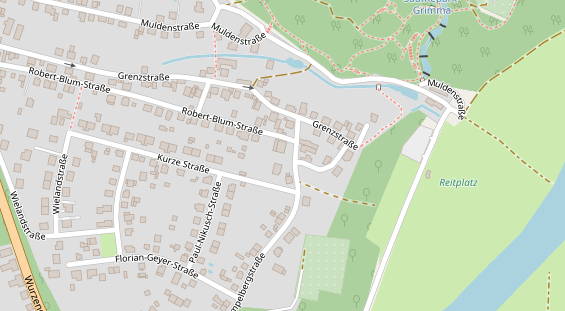 FitnessStudio auf Satellitenbild