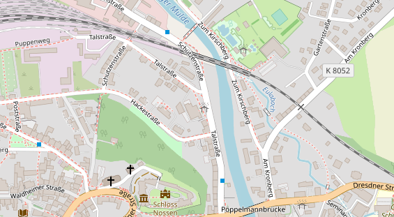 FitnessStudio auf Satellitenbild