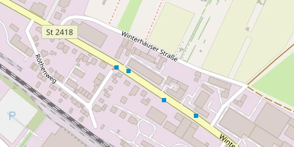 FitnessStudio auf Satellitenbild