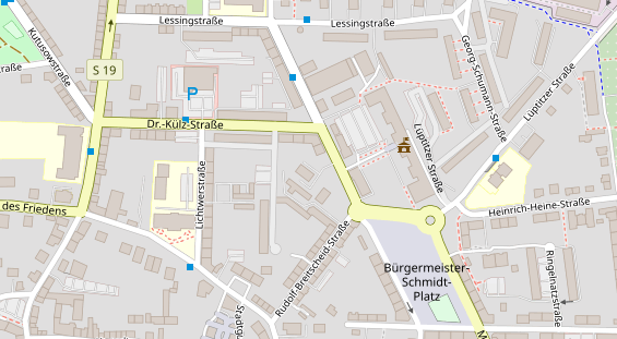 FitnessStudio auf Satellitenbild