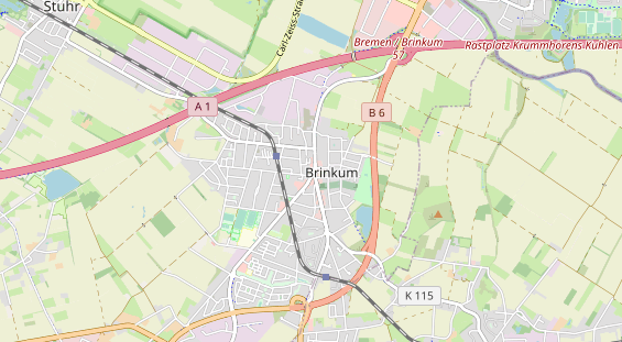 FitnessStudio auf Karte