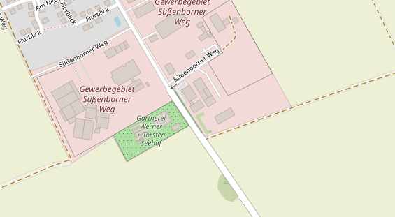 FitnessStudio auf Satellitenbild