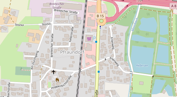 Trainings-Location auf Karte