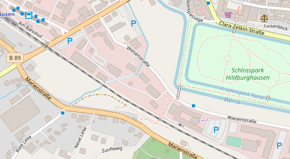 Trainings-Location auf Karte