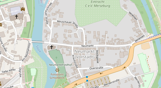 FitnessStudio auf Satellitenbild