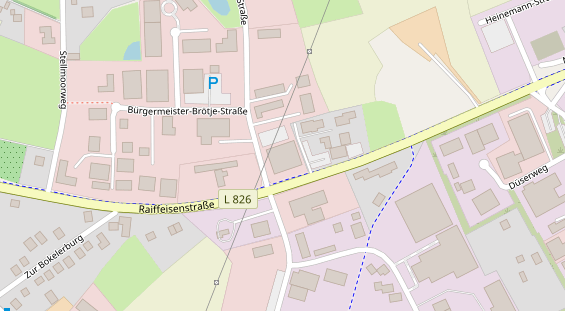 FitnessStudio auf Satellitenbild