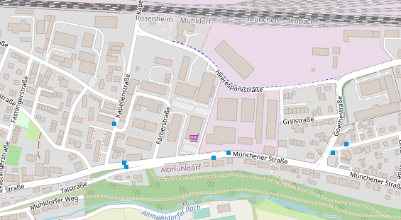 Trainings-Location auf Karte
