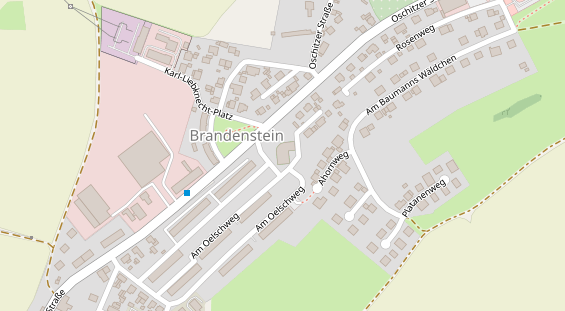 FitnessStudio auf Satellitenbild