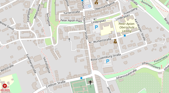 FitnessStudio auf Satellitenbild