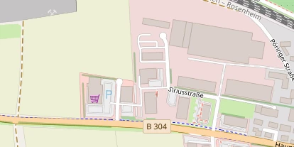 FitnessStudio auf Satellitenbild