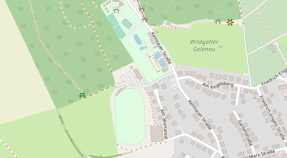 FitnessStudio auf Satellitenbild